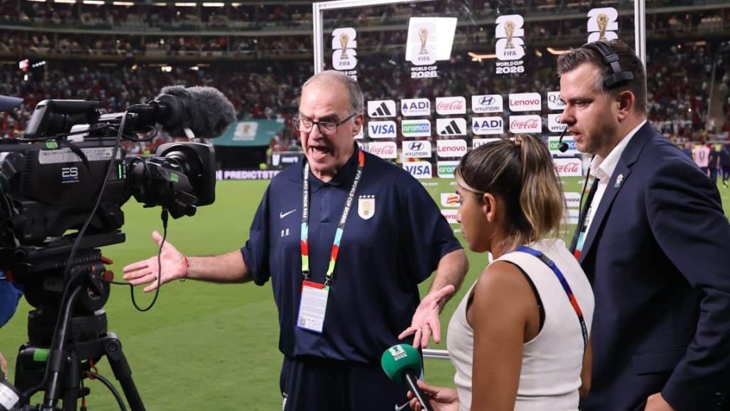 Marcelo Bielsa, técnico do Uruguai