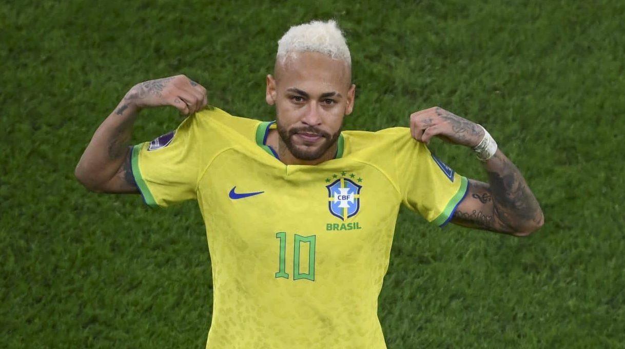Neymar na Copa de 2022