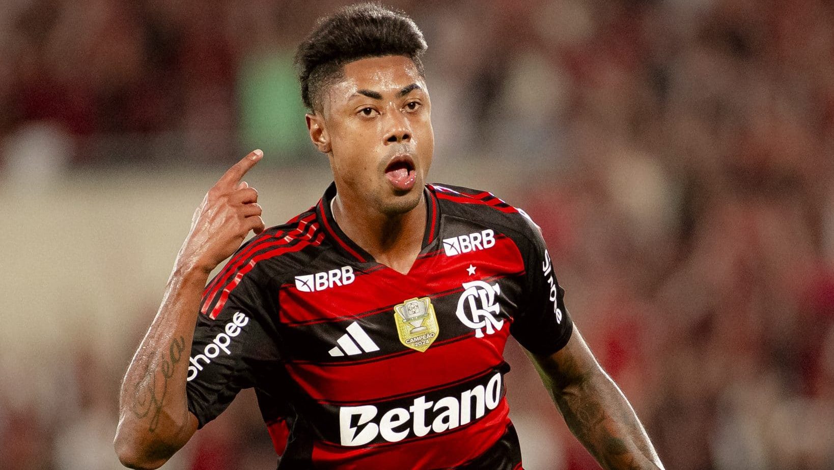 Bruno Henrique, atacante do Flamengo